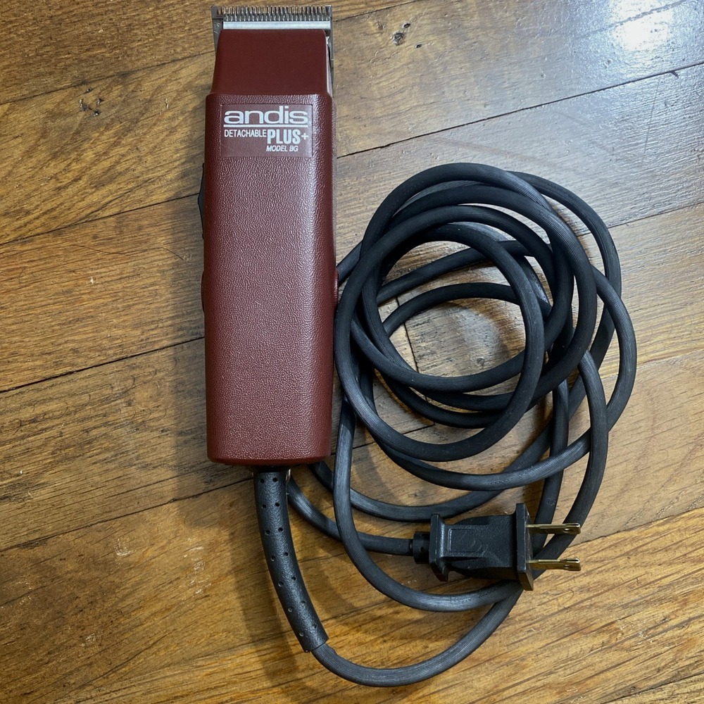 Vintage Andis Detachable Plus+ Professional Clippers Model BG